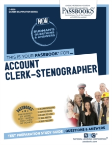 Account Clerk-Stenographer, Paperback / softback Book Account Clerk-Stenographer, Paperback / softback Book
