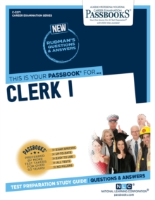 Clerk I, Paperback / softback Book Clerk I, Paperback / softback Book