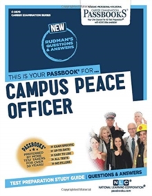 Campus Peace Officer, Paperback / softback Book Campus Peace Officer, Paperback / softback Book