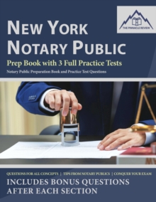 New York Notary Public Prep Book with 3 Full Practice Tests