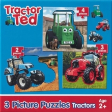 Tractor Ted 3 Picture Puzzles Tractors