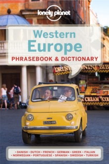 Lonely Planet Western Europe Phrasebook & Dictionary, Paperback Book Lonely Planet Western Europe Phrasebook & Dictionary, Paperback Book