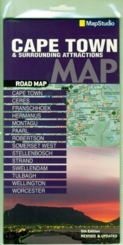 Road map Cape Town & surrounding attractions, Sheet map, folded Book Road map Cape Town & surrounding attractions, Sheet map, folded Book