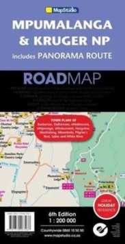 Mpumalanga & Kruger National Park includes panorama route road map, Sheet map, folded Book Mpumalanga & Kruger National Park includes panorama route road map, Sheet map, folded Book