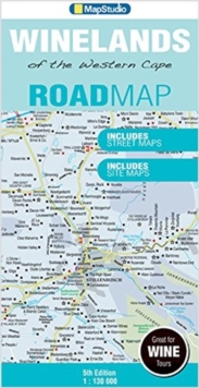 Road map Winelands of the Western Cape, Sheet map, folded Book Road map Winelands of the Western Cape, Sheet map, folded Book
