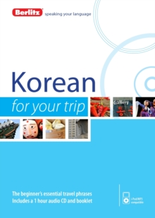 Berlitz Language: Korean for Your Trip, Paperback Book Berlitz Language: Korean for Your Trip, Paperback Book