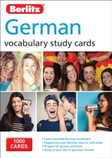Berlitz Language: German Vocabulary Study Cards, Paperback Book Berlitz Language: German Vocabulary Study Cards, Paperback Book