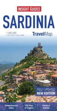 Insight Guides Travel Map Sardinia, Sheet map Book Insight Guides Travel Map Sardinia, Sheet map Book