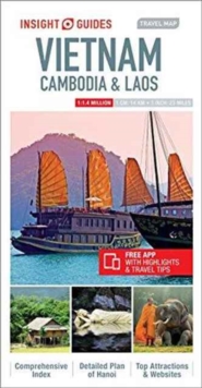 Insight Guides Travel Map Vietnam, Cambodia & Laos, Sheet map Book Insight Guides Travel Map Vietnam, Cambodia & Laos, Sheet map Book