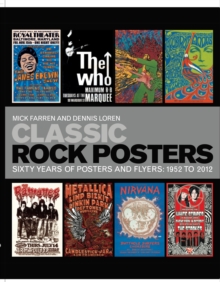 Classic Rock Posters, Paperback Book Classic Rock Posters, Paperback Book