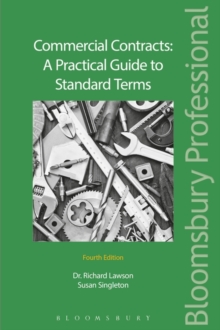 Commercial Contracts: A Practical Guide to Standard Terms, Mixed media product Book Commercial Contracts: A Practical Guide to Standard Terms, Mixed media product Book