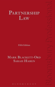 Partnership Law, Hardback Book Partnership Law, Hardback Book