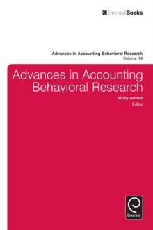 Advances in Accounting Behavioral Research