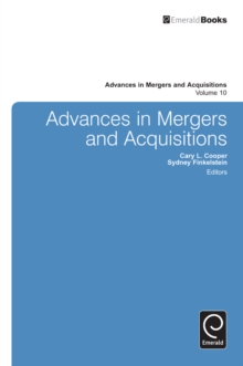 Advances in Mergers and Acquisitions, Hardback Book Advances in Mergers and Acquisitions, Hardback Book