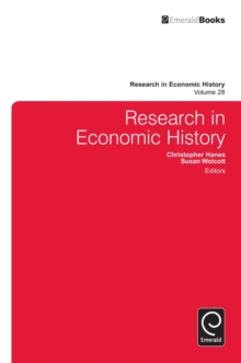 Research in Economic History, Hardback Book Research in Economic History, Hardback Book