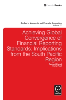 Achieving Global Convergence of Financial Reporting Standards : Implications from the South Pacific Region