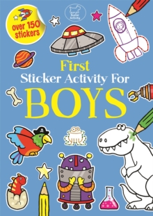 First Sticker Activity for Boys, Paperback Book First Sticker Activity for Boys, Paperback Book