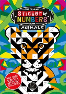 Sticker by Numbers Animals, Paperback Book Sticker by Numbers Animals, Paperback Book