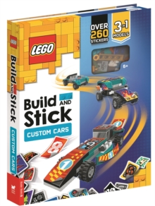 LEGO Build And Stick: Custom Cars (Includes LEGO bricks, Book And Over 260 stickers)