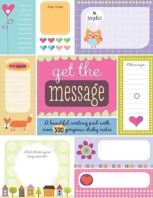 Get the Message (Girls Stationery), Address book Book Get the Message (Girls Stationery), Address book Book