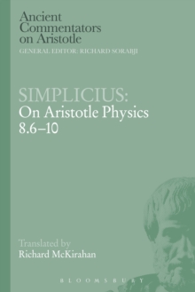 Simplicius: On Aristotle Physics 8.6-10