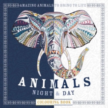 Animals Night & Day Colouring Book, Paperback Book Animals Night & Day Colouring Book, Paperback Book
