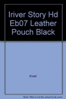 IRIVER STORY HD EB07 LEATHER POUCH BLACK, Book IRIVER STORY HD EB07 LEATHER POUCH BLACK, Book
