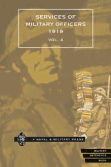 Quarterly Army List for the Quarter Ending 31st December, 1919 - Volume 4