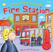 Convertible Playbook Fire Station, Hardback Book Convertible Playbook Fire Station, Hardback Book