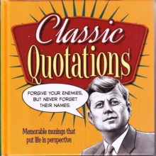 Classic Quotations, Hardback Book Classic Quotations, Hardback Book