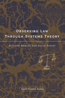 Observing Law through Systems Theory