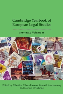 Cambridge Yearbook of European Legal Studies, Vol 16 2013-2014