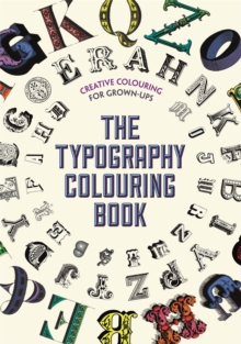 The Typography Colouring Book, Paperback Book The Typography Colouring Book, Paperback Book