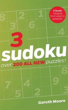 Sudoku 3, Paperback Book Sudoku 3, Paperback Book
