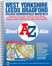 West Yorkshire Street Atlas, Spiral bound Book West Yorkshire Street Atlas, Spiral bound Book