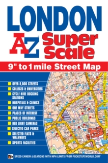 London Super Scale Map, Sheet map, folded Book London Super Scale Map, Sheet map, folded Book