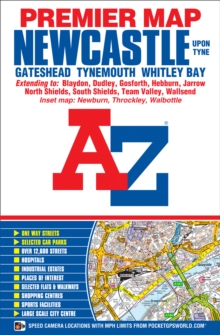 Newcastle Upon Tyne Premier Map, Sheet map, folded Book Newcastle Upon Tyne Premier Map, Sheet map, folded Book