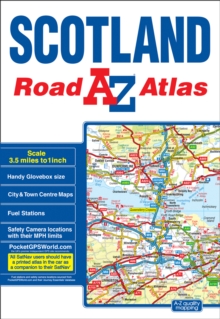 Scotland Road Atlas, Paperback Book Scotland Road Atlas, Paperback Book