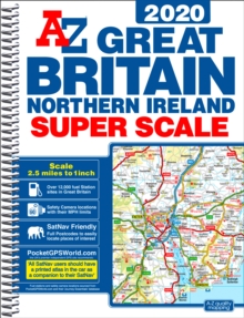 Great Britain Super Scale Road Atlas 2020 (A3 Spiral), Spiral bound Book Great Britain Super Scale Road Atlas 2020 (A3 Spiral), Spiral bound Book