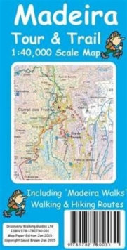 Madeira Tour & Trail Map, Sheet map, folded Book Madeira Tour & Trail Map, Sheet map, folded Book