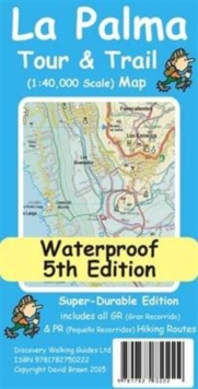 La Palma Tour & Trail Super-Durable Map, Sheet map, folded Book La Palma Tour & Trail Super-Durable Map, Sheet map, folded Book