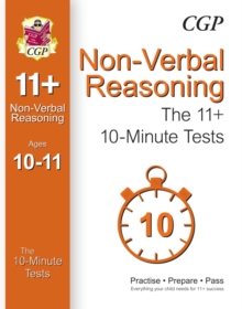 10-Minute Tests for 11+ Non-Verbal Reasoning (Ages 10-11) (for Gl & Other Test Providers), Paperback Book 10-Minute Tests for 11+ Non-Verbal Reasoning (Ages 10-11) (for Gl & Other Test Providers), Paperback Book