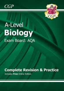 New A-Level Biology: AQA Year 1 & 2 Complete Revision & Practice with Online Edition : Exam Board: AQA, Paperback Book New A-Level Biology: AQA Year 1 & 2 Complete Revision & Practice with Online Edition : Exam Board: AQA, Paperback Book