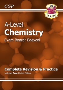 A-Level Chemistry: Edexcel Year 1 & 2 Complete Revision & Practice with Online Edition, Paperback Book A-Level Chemistry: Edexcel Year 1 & 2 Complete Revision & Practice with Online Edition, Paperback Book