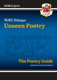 GCSE English WJEC Eduqas Unseen Poetry Guide Includes Online Edition