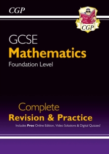 GCSE Maths Complete Revision & Practice: Foundation Inc Online Ed, Videos & Quizzes