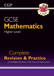 GCSE Maths Complete Revision & Practice: Higher Inc Online Ed, Videos & Quizzes