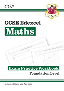 GCSE Maths Edexcel Exam Practice Workbook: Foundation - for the Grade 9-1 Course (with Answers), Paperback Book GCSE Maths Edexcel Exam Practice Workbook: Foundation - for the Grade 9-1 Course (with Answers), Paperback Book