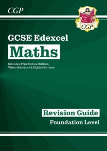 GCSE Maths Edexcel Revision Guide: Foundation Inc Online Edition, Videos & Quizzes