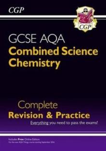 New 9-1 GCSE Combined Science: Chemistry AQA Higher Complete Revision & Practice with Online Edition, Paperback Book New 9-1 GCSE Combined Science: Chemistry AQA Higher Complete Revision & Practice with Online Edition, Paperback Book